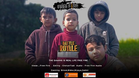 FREE FIRE Real Life Gaming Video #chetantadi