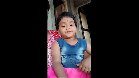 baby speaking full Marathi poem