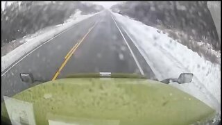Winter Truck Driving