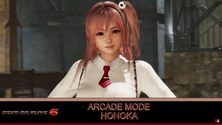 Dead or Alive 6: Arcade Mode - Honoka
