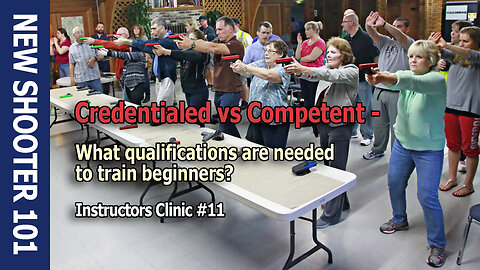 IC-11: Credentialed vs Competent - What qualifications are needed to train beginners?
