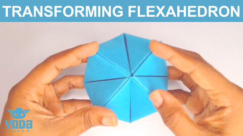 How To Make an Origami Transforming Flexahedron - Easy And Step By Step Tutorial
