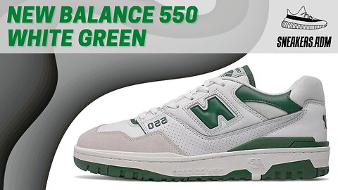 New Balance 550 White Green - BB550WT1 - @SneakersADM