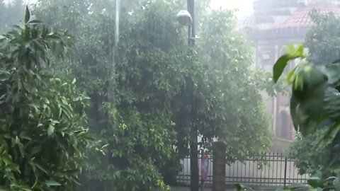 Νέα σφοδρή καταιγίδα με χαλάζι έπληξε την ανατολική Θεσσαλονίκη (2 Σεπτεμβρίου, 2022)
