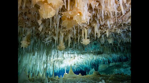 Glass Factory Cave Dive "Crystal Caves of Abaco" Roses & Frozen Rain