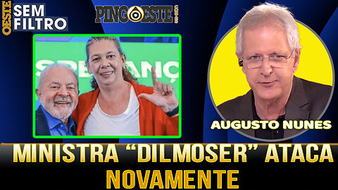 Augusto Nunes explica o "dilmês" da ministra dos esportes Ana Moser em nova entrevista
