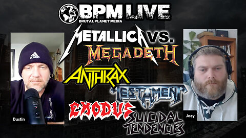Megadeth vs Metallica, 1992 "The Year of Thrash" w/ Pete Rizzi of Who On Earth