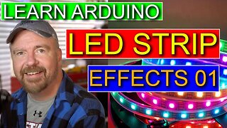 05-Marquee Effect: Arduino Tutorial - FastLED RGB LED Effects - Plus Rainbow LED Effect
