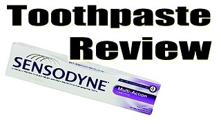 Sensodyne Multi Action review, best toothpaste review, completely random review, clean mint