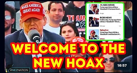 The Bloodbath Hoax! Nazi Nancy And Other Zionists Nazis Join In