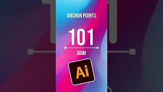Level Up Your Skills with Anchor Points in Illustrator Part 2 #adobeillustrator #illustratortips
