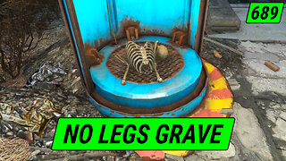 The Grave Of 'No Legs' | Fallout 4 Unmarked | Ep. 689