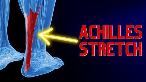 How to Stretch Your Achilles Muscle Correctly: The Wall Stretch Technique