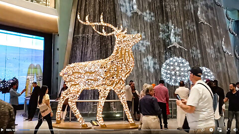 Light Deer! So cute! The Dubai Mall_UAE 😜💖👌