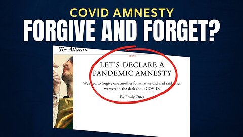 Main Scream Media now asks for Amnesty for the COVID Crooks and Criminals!