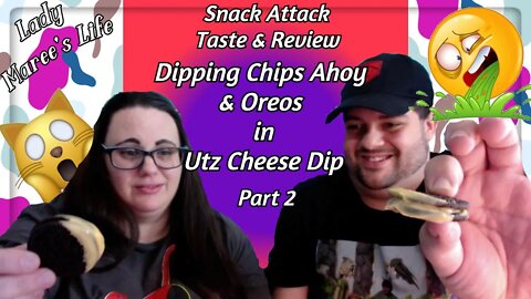 We Tried Oreos and Chips Ahoy Dipped in Utz Cheese Dip😝 (Part 2)