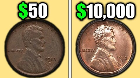 Why Coin Grading is Important? Pennies Worth Thousands of Dollars!!