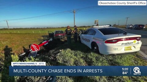 Car stolen from Broward County crashes 2 hours away, suspects in custody, authorities say