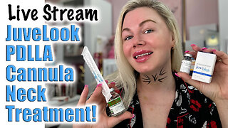 Live Stream JuveLook PDLLA Cannula Neck Rejuvenation, AceCosm | Code Jessica10 Saves you Money $