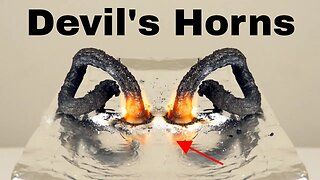 The Devil's Horns Experiment-The Surprising Effect of Mixing Ashes with Sugar