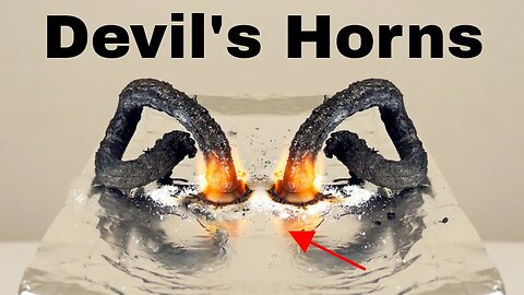 The Devil's Horns Experiment-The Surprising Effect of Mixing Ashes with Sugar