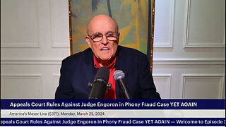 America's Mayor Live (E371): Appeals Court Rules Against Judge Engoron in Phony Fraud Case YET AGAIN