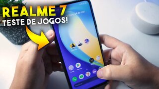 Realme 7 - Teste de JOGOS! COD Mobile, Asphalt 9 e Free Fire será que roda liso?