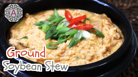 Korean Ground Soybean Stew (콩비지 찌개) | Aeri's Kitchen