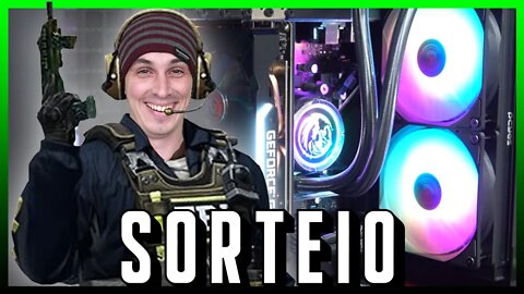 JOGANDO CS:GO NO PC DO SORTEIO!!