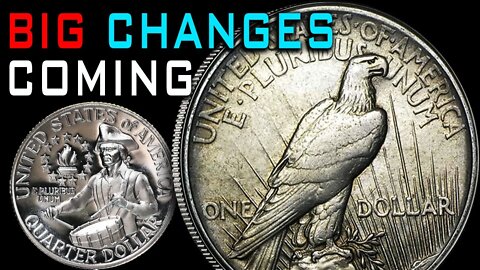 HUGE Step Towards NEW Coin Designs & 2021 Morgan - Peace Dollars