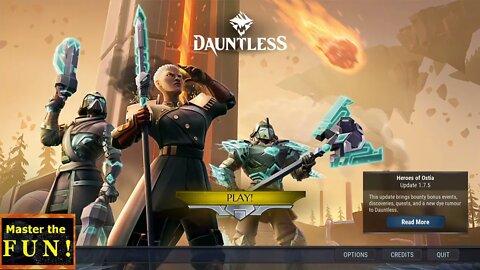 Dauntless MAIN THEME 2021! - (Opening Song) Soundtrack
