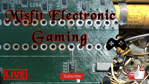"LIVE" DIY Fix it Saturday Lets do some Diagnostic Electronic Repairs Before Game Stream.