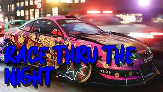 RACE THRU THE NIGHT: NFS UNBOUND PS5