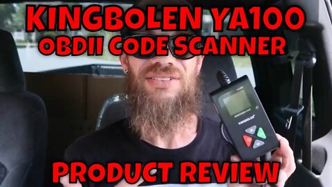 KINGBOLEN YA 100 OBDII ENGINE CODE SCANNER PRODUCT REVIEW