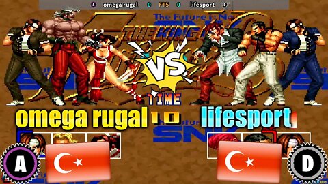 The King of Fighters '95 (omega rugal Vs. lifesport) [Turkey Vs. Turkey]