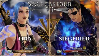 Tira (Âmesang) VS Siegfried (A7footmonsta) (SoulCalibur VI — Xbox One Ranked)