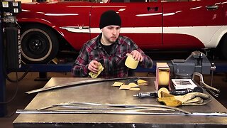 Repairing And Straightening Stainless Trim - Classic Car Restorations