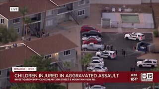 Police are investigating an assault situation involving "seriously injured children" at a Phoenix apartment