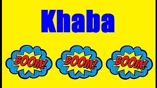 Khaba (Boom Boom Boom)