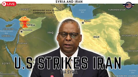 U.S Strikes Iran via Syria