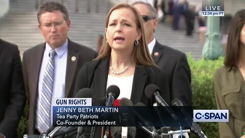 Tea Party Patriot Members Hold Press Conference On Second Amendment Rights