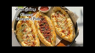 Fatayer - Pide Middle Eastern Food Recipe
