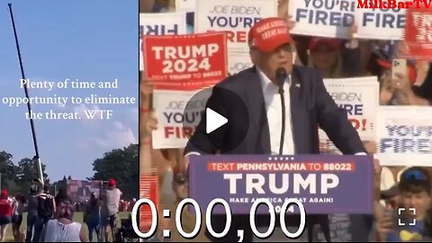BREAKING: New edited clip shows the Secret Service had failed to act for at least two minutes!
