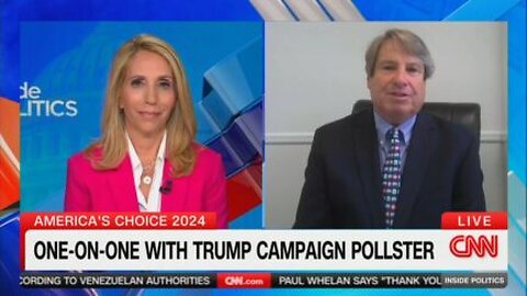 CNN’s Dana Bash Pushes Trump Pollster For An Answer After He Deflects on Bad Numbers: