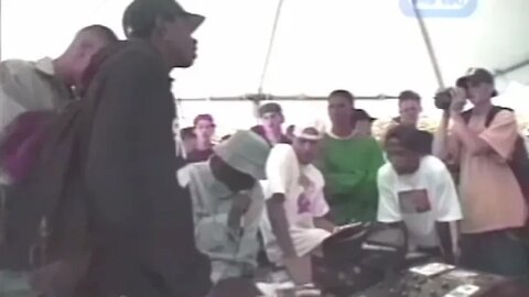 Souls of Mischief plays their new single, "93 'Til Infinity". at a 1993 Skate Comp in San Francisco