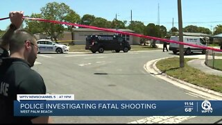 Man dead in shooting not random, West Palm Beach police say