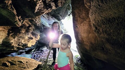 We Found a BEAR CAVE in the Mountains!!!