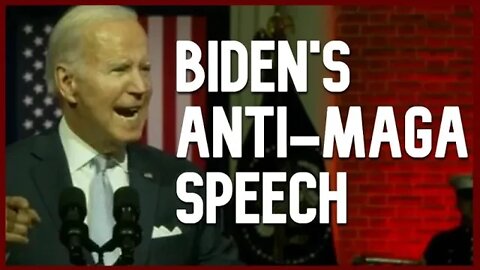 Reacting to Biden's Anti-MAGA Speech