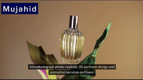 3D Perfume Design and Animation Services