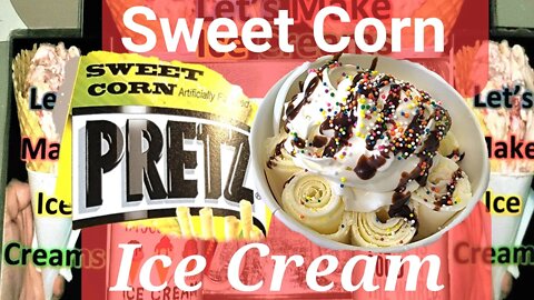 Sweet Corn Baked Snack Sticks Ice Cream